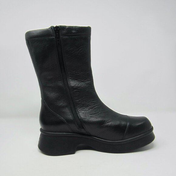 John Fluevog Harmony Chime Black Boot Size 9 - Picture 6 of 11